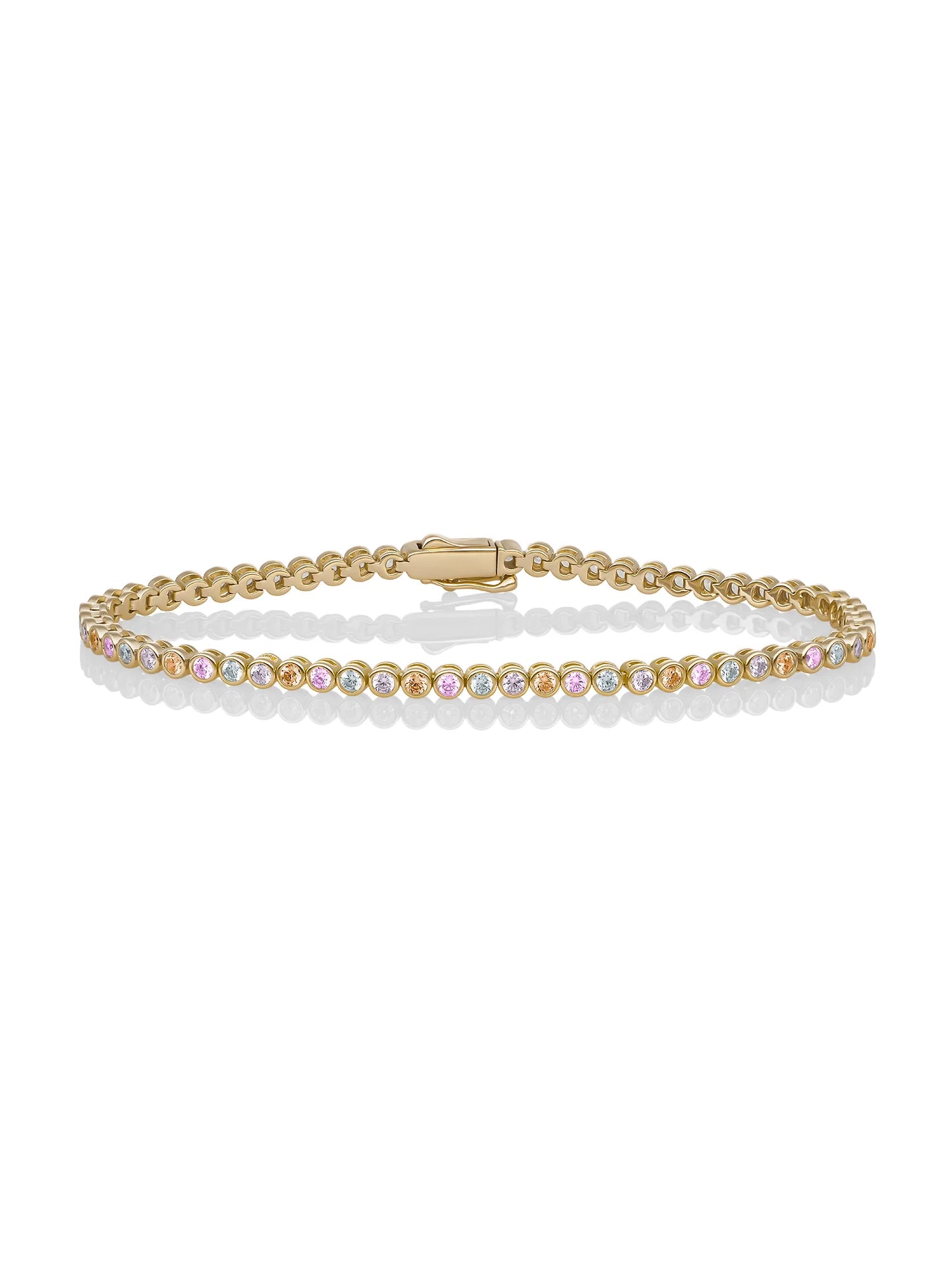 SPARKLING BRACELET | TENNIS ROUND MULTI CZ