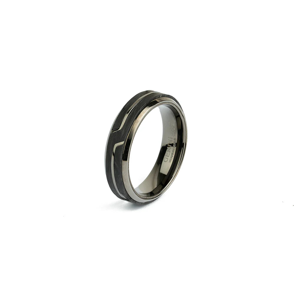 GEMENI REX TITANIUM RING