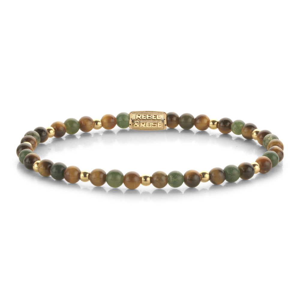 Rebel & Rose Rainforest gold-coloured - 4mm