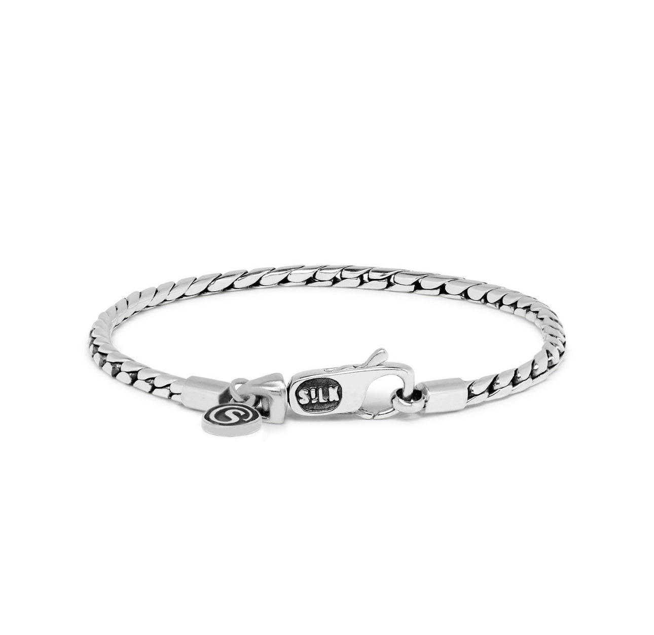 SILK 248 ARMBAND ZILVER