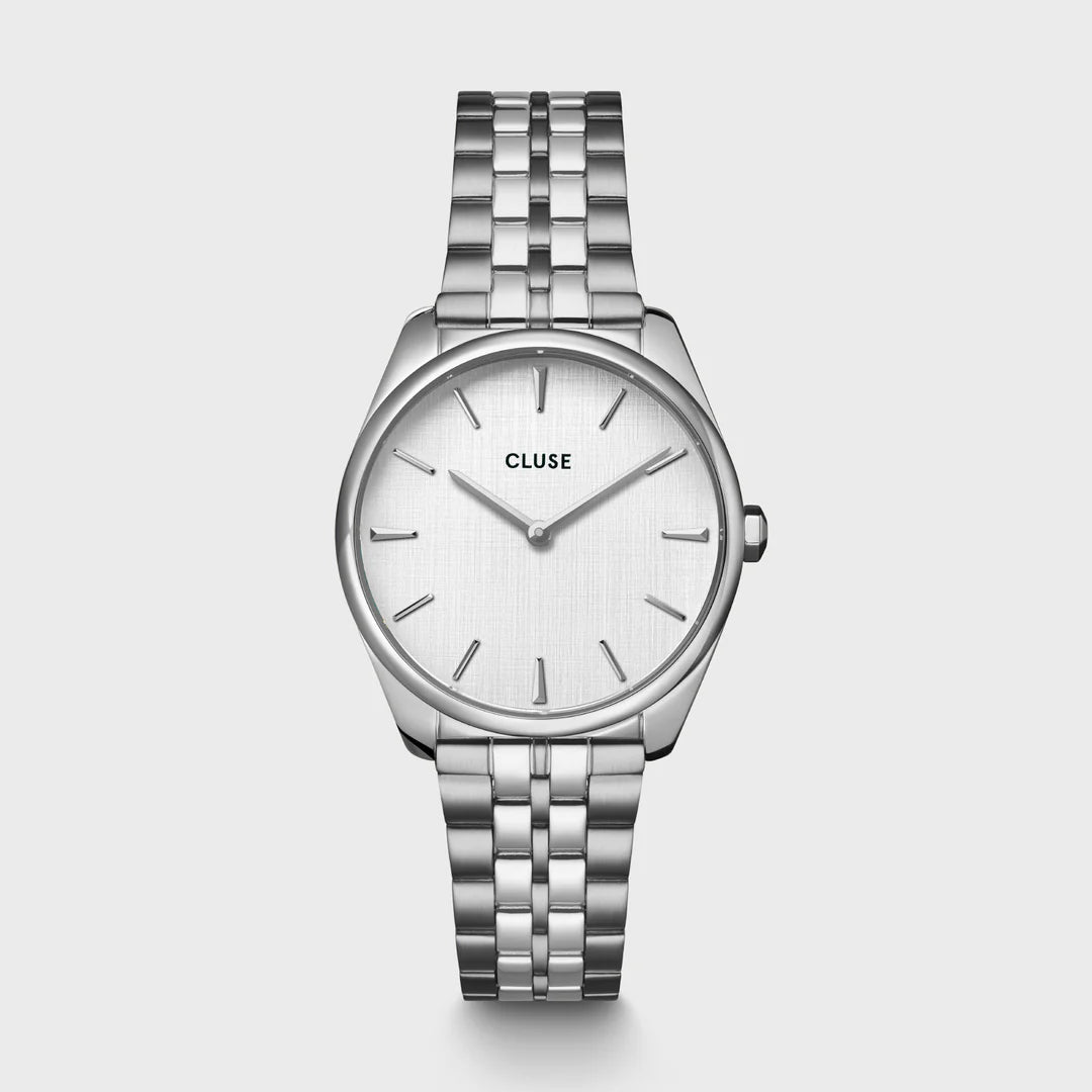 Cluse horloge zilver CW11219
