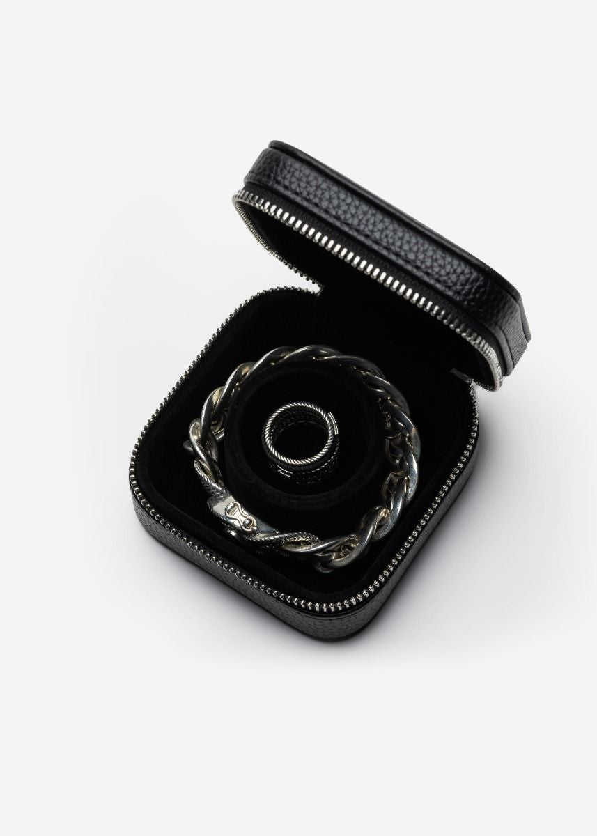BUDDHA TO BUDDHA JEWELRY TRAVEL CASE BLACK SMALL