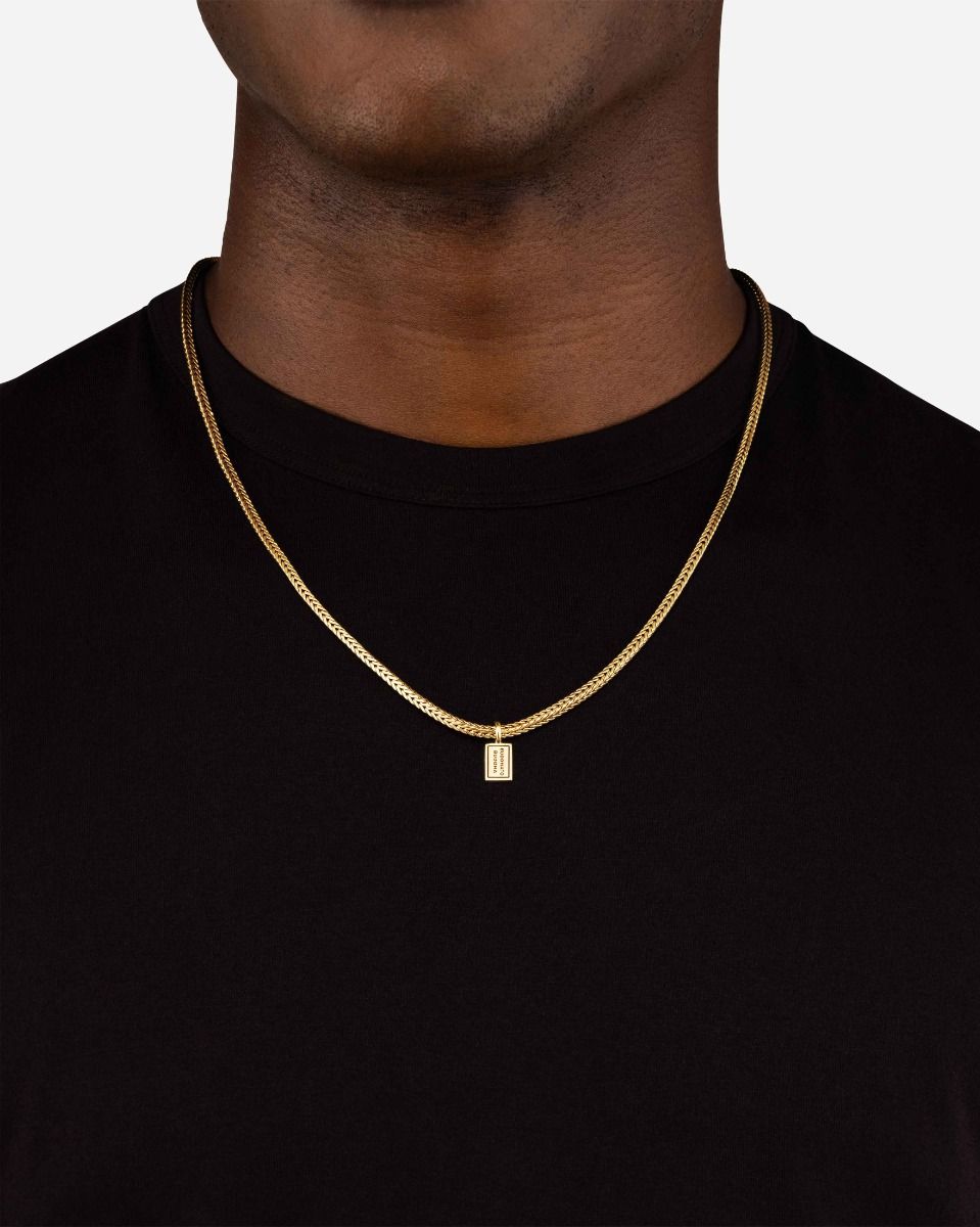 BUDDHA TO BUDDHA KETTING BARBARA XS VERGULD 50 CM