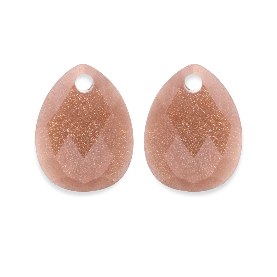 SPARKLING Earstones Afterglow Sunstone