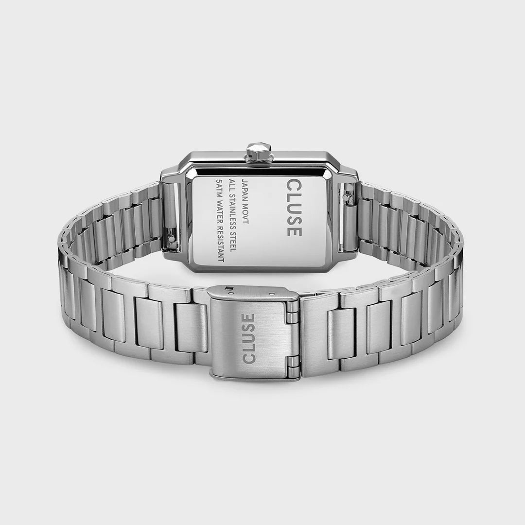 Cluse horloge zilver kleurig CW11506
