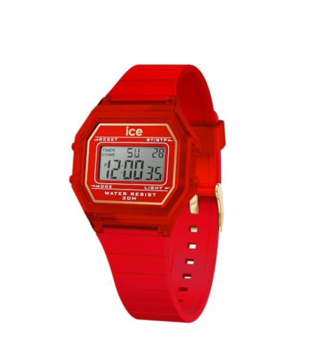 Ice Watch digit retro - Red passion - Clear - Small