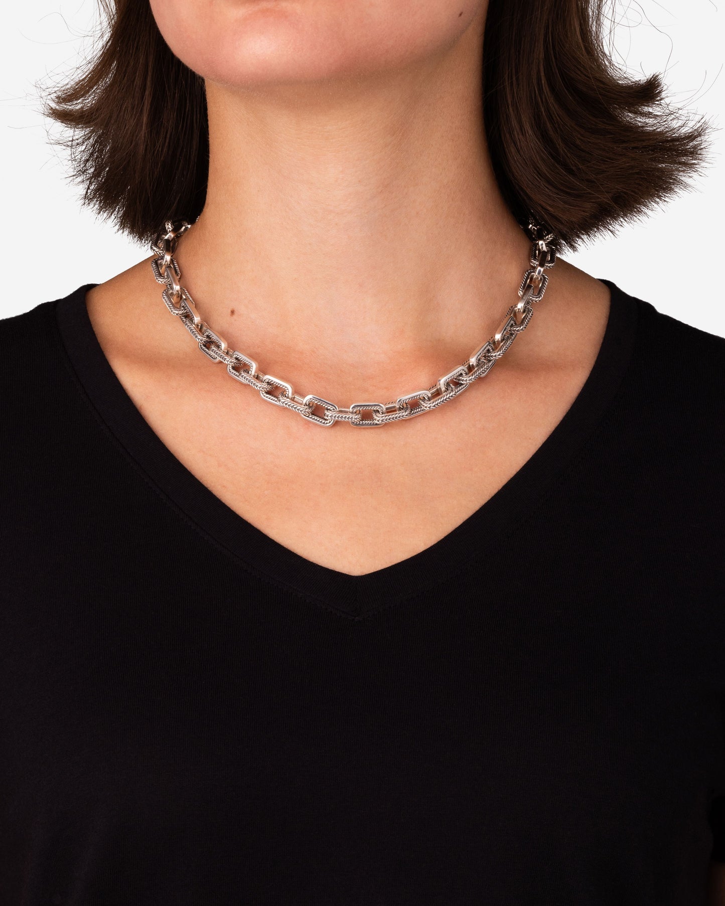BUDDHA TO BUDDHA BARBARA LINK 45CM NECKLACE