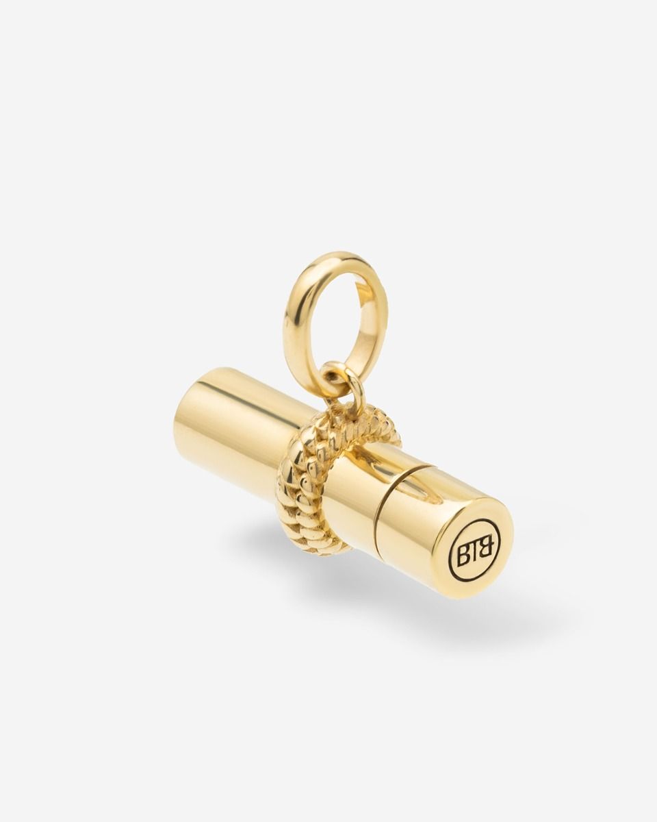 BUDDHA TO BUDDHA BEN LOCKET HANGER VERGULD