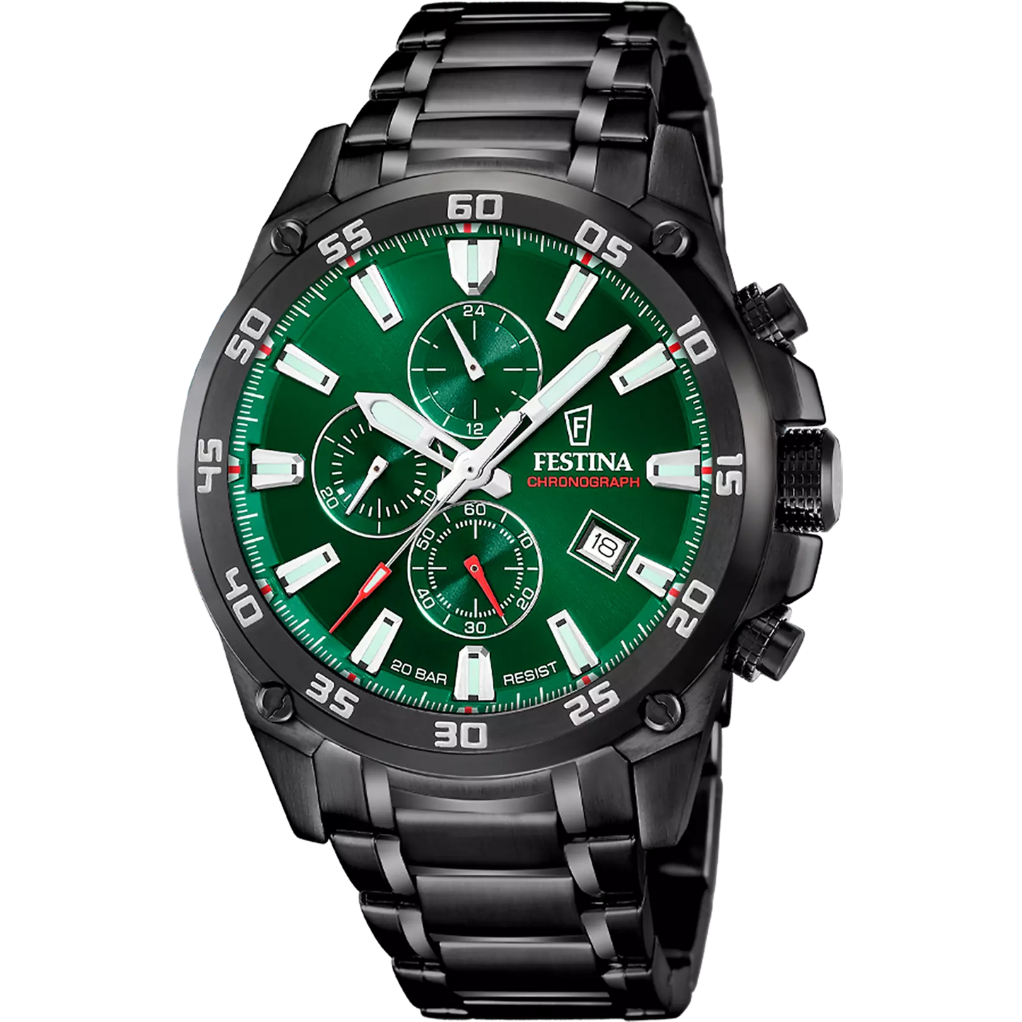 FESTINA HEREN GROEN HORLOGE F20735/2
