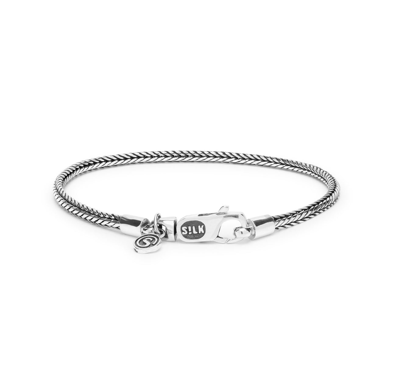SILK 767 ARMBAND ZILVER