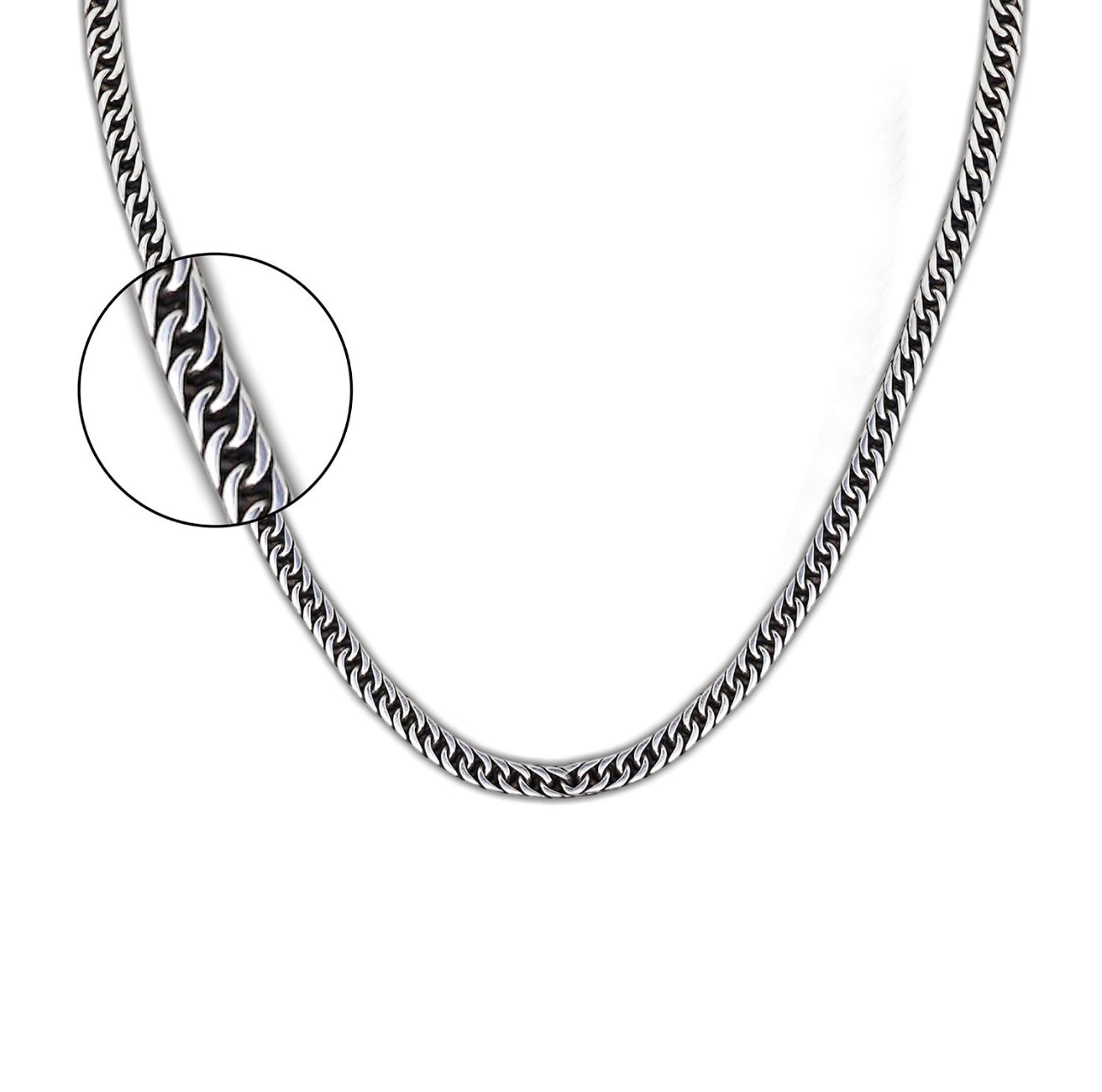 SILK 376 KETTING ZILVER