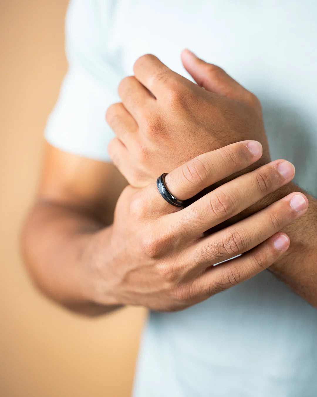 GEMENI REX TITANIUM RING