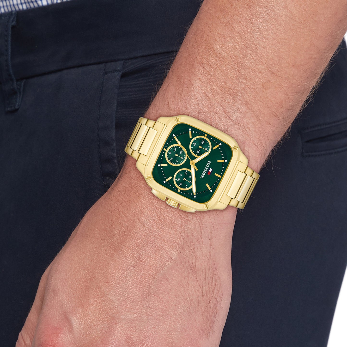 Tommy Hilfiger TH1792223 Horloge Heren Goudkleurig