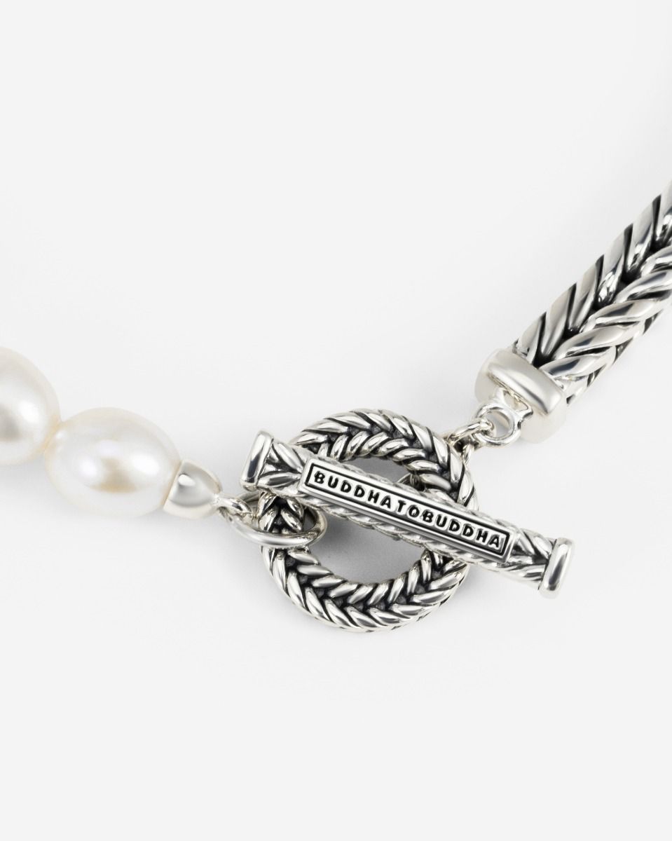 BUDDHA TO BUDDHA BARBARA XS PAREL ARMBAND ZILVER