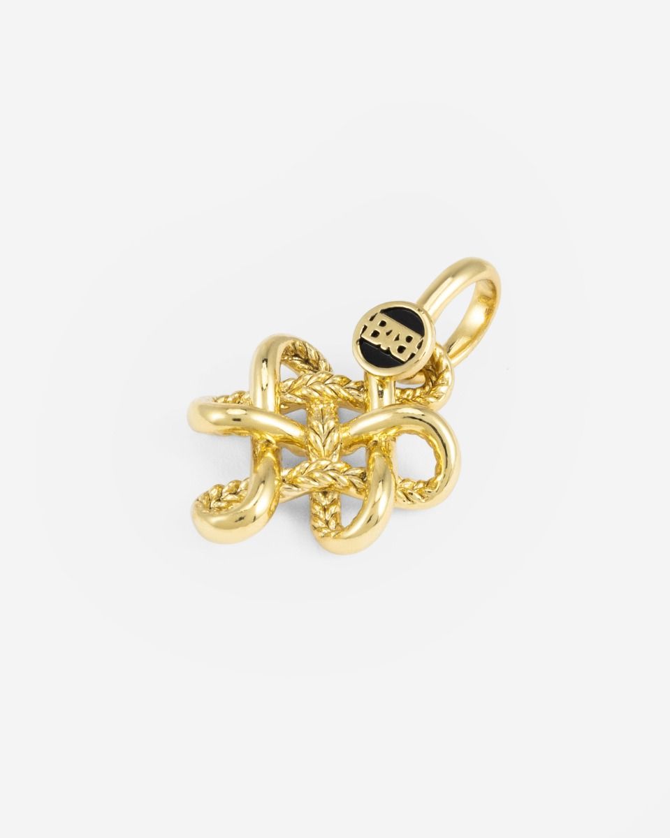 BUDDHA TO BUDDHA ENDLESS KNOT XS VERGULD ZILVER