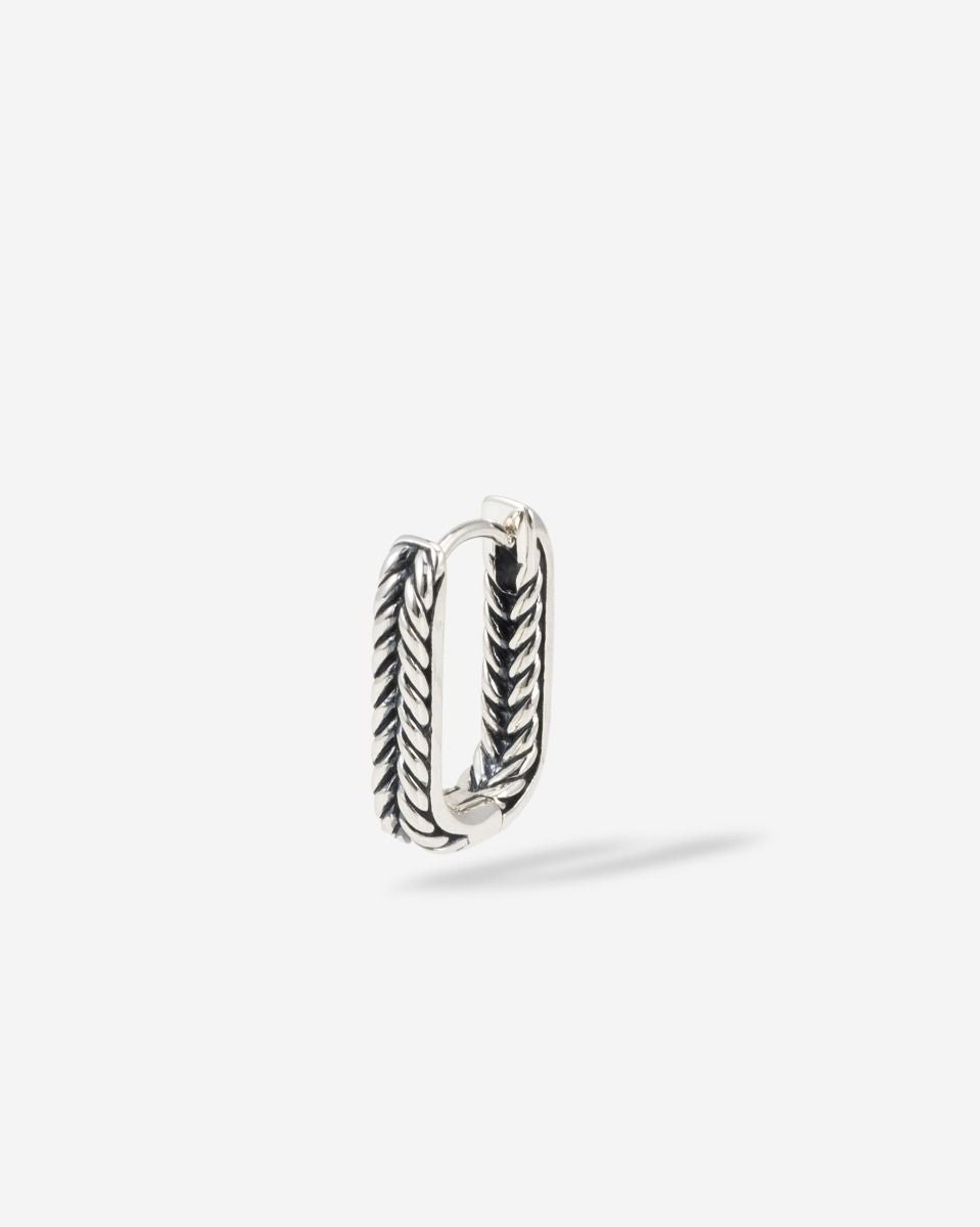 BUDDHA TO BUDDHA BARBARA OMKEERBARE HOOP ZILVER SINGLE PIECE