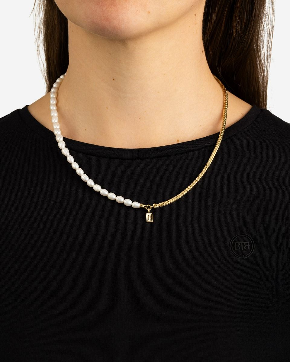 BUDDHA TO BUDDHA BARBARA MINI PAREL KETTING VERGULD 45 CM