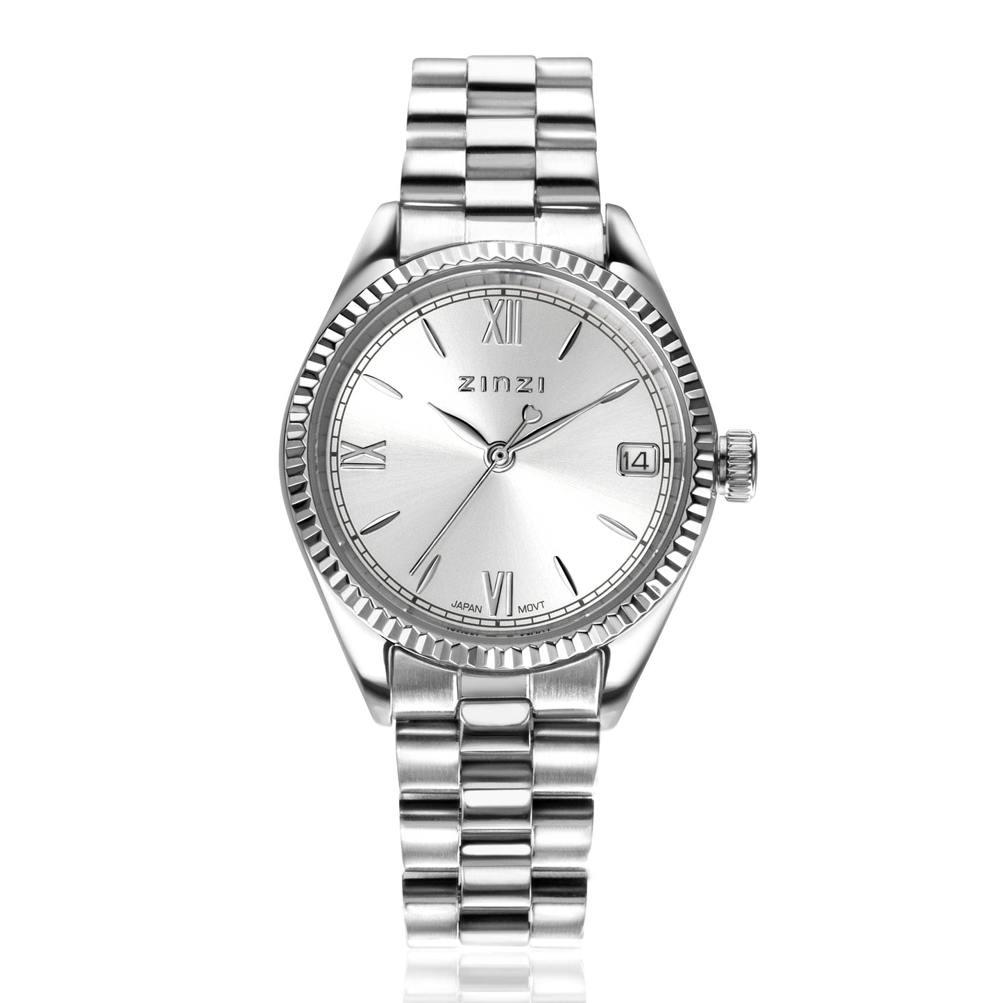 ZINZI Horloge Zilver ZIW2202