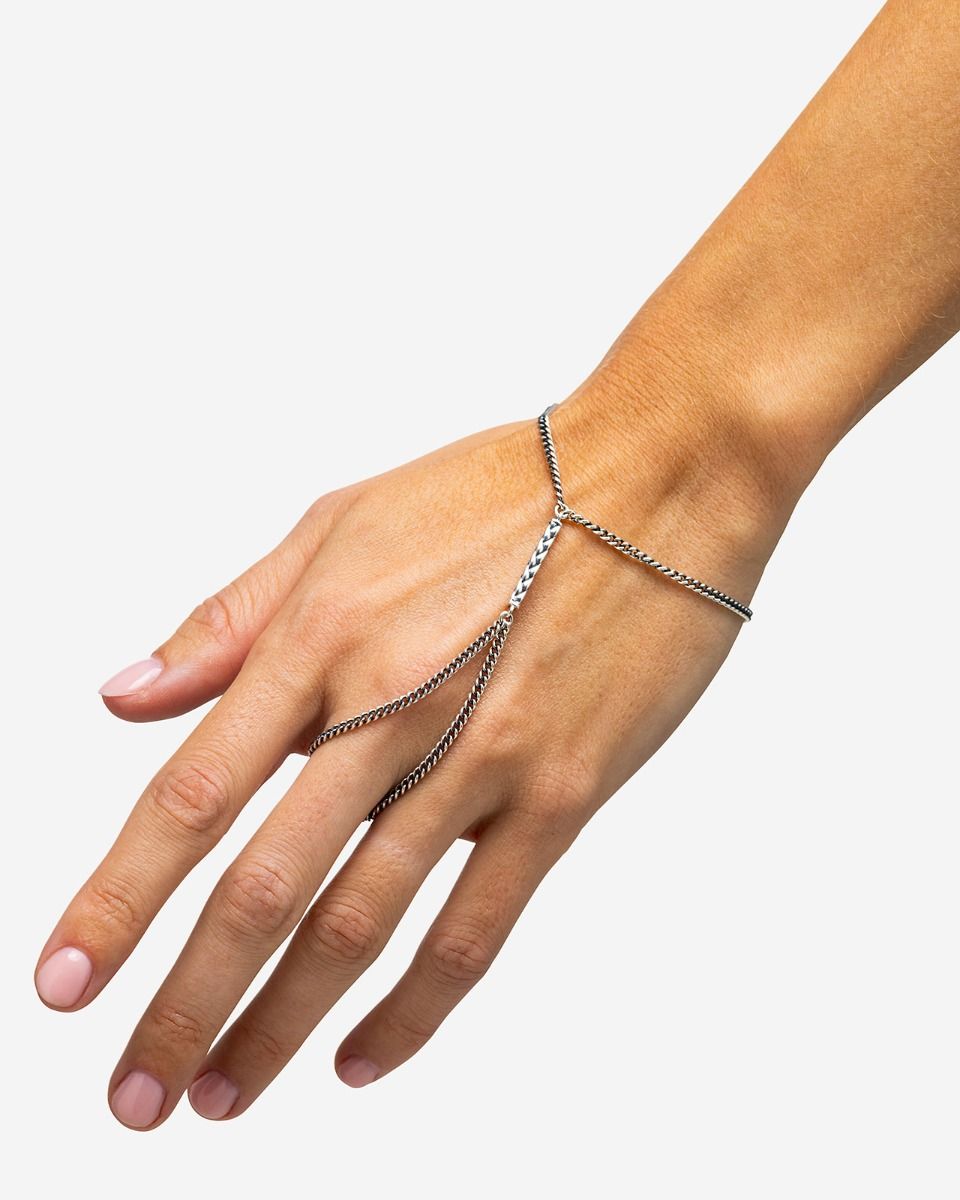 BUDDHA TO BUDDHA GEORGE HANDCHAIN ZILVER