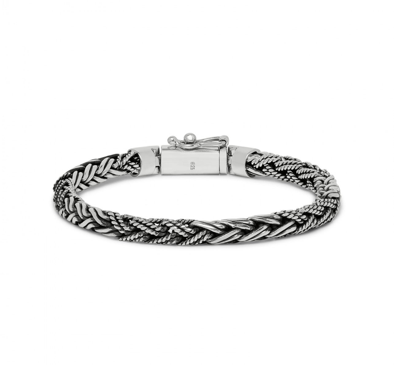 SILK Armband Zilver 372 18CM