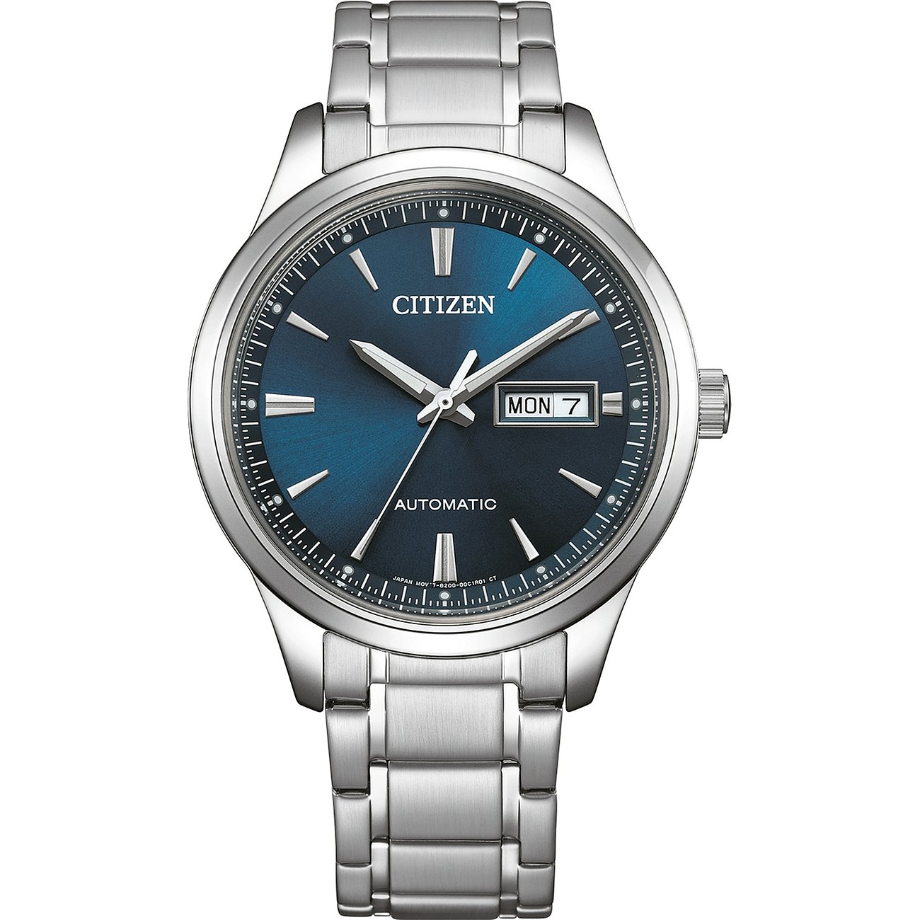CITIZEN Automatic Horloge voor Heren – Blauwen Wijzerplaat NY4058-79LE