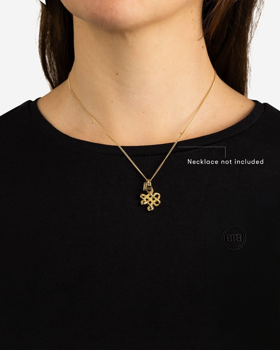 BUDDHA TO BUDDHA ENDLESS KNOT XS VERGULD ZILVER