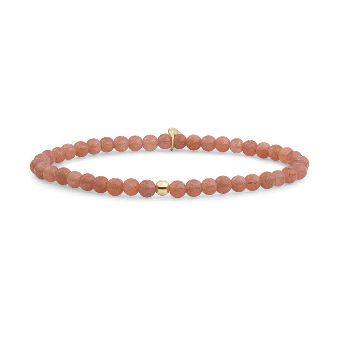 SPARKLING Sunstone Saturn small armband