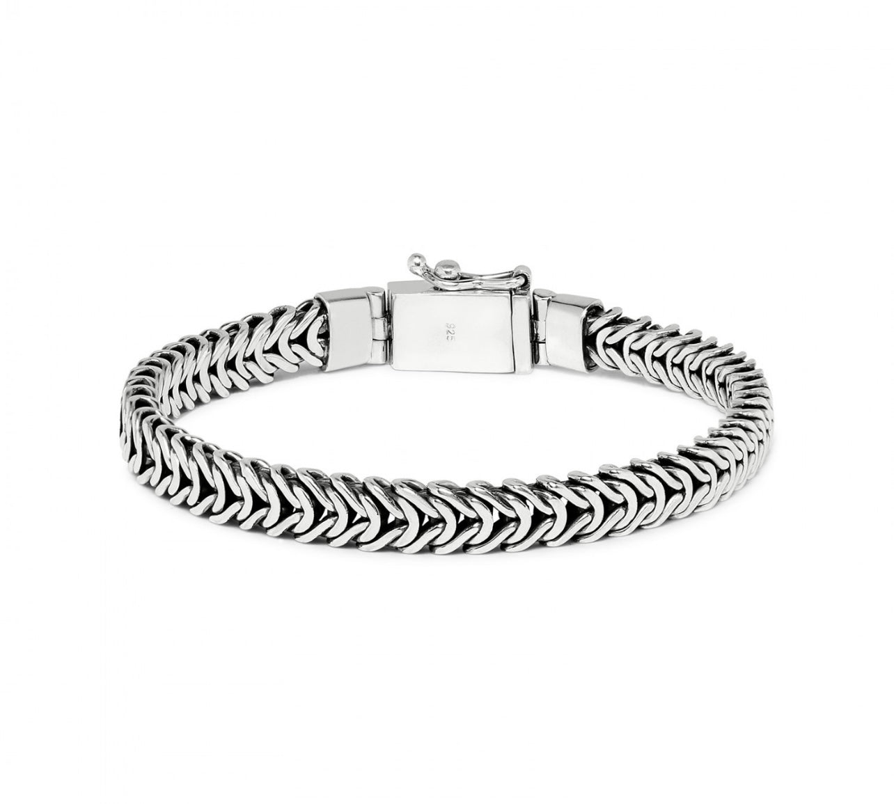 SILK Armband Zilver 347 21CM