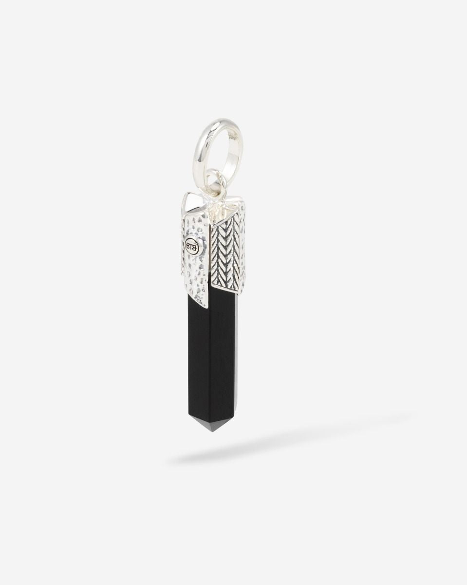 BUDDHA TO BUDDHA HANGER EDELSTEEN ZILVER ZWARTE ONYX