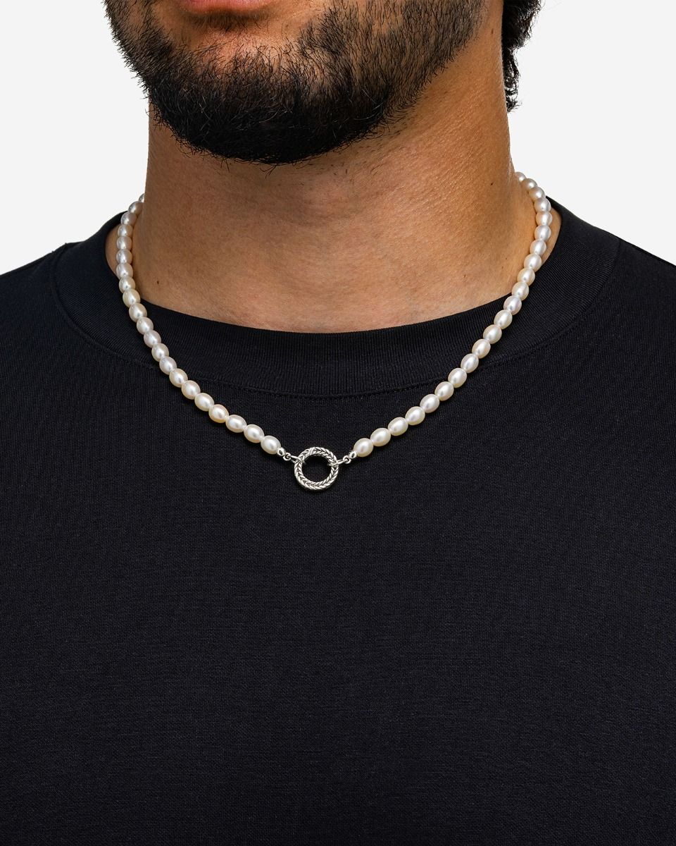 BUDDHA TO BUDDHA BARBARA XS PAREL KETTING ZILVER 45 CM