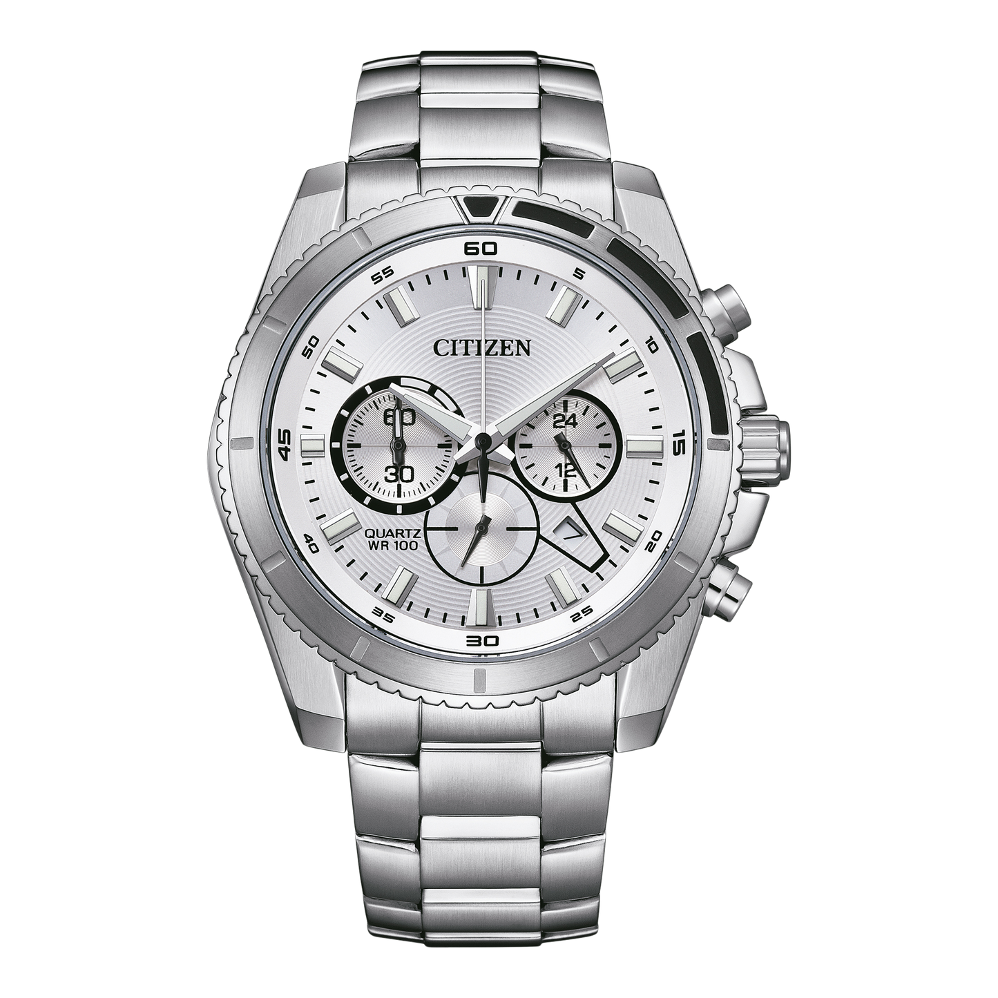 CITIZEN AN8200-50A Chronograph Horloge voor Heren AN8200-50A