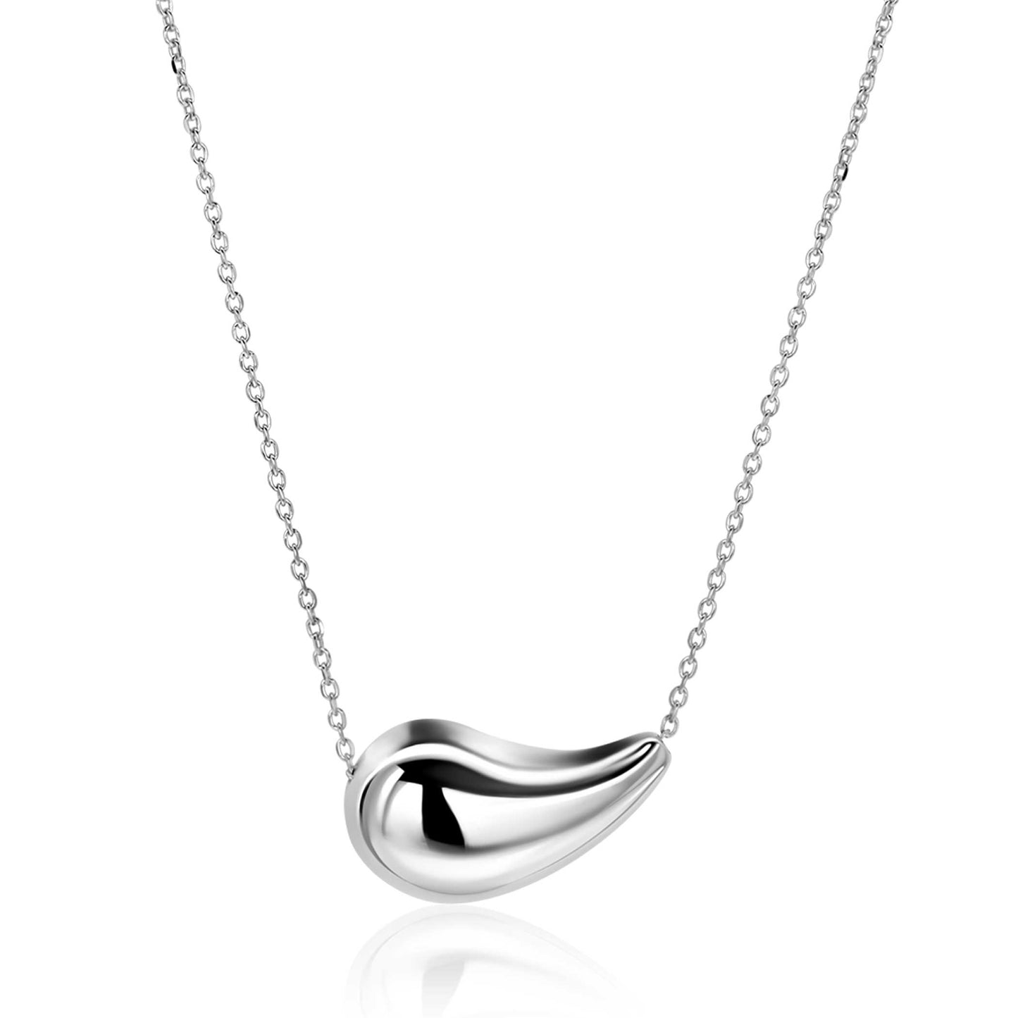 ZINZI ZILVEREN COLLIER MET DRUPPEL ZIC2589