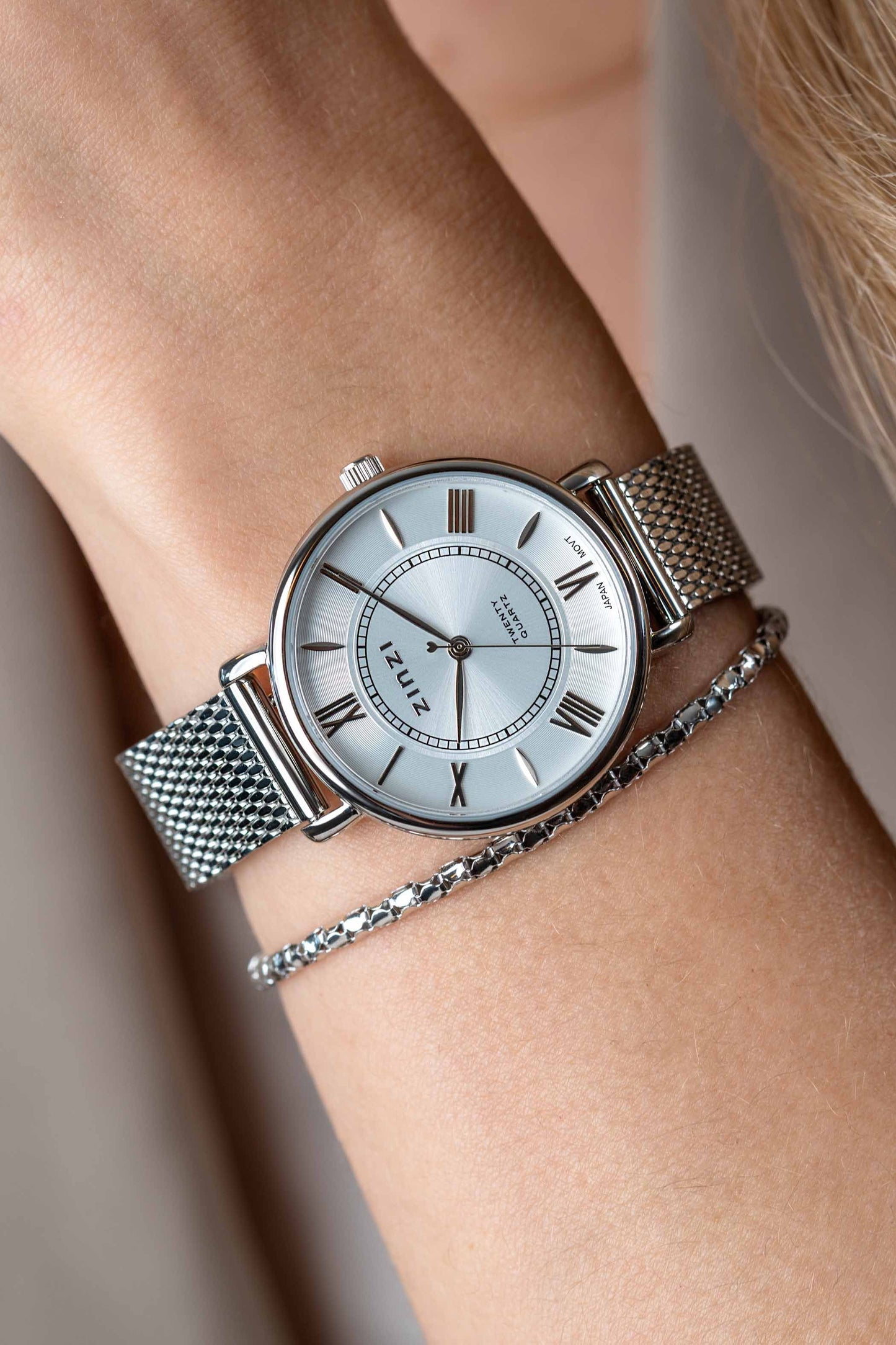 ZINZI HORLOGE ZILVER ZIW2002