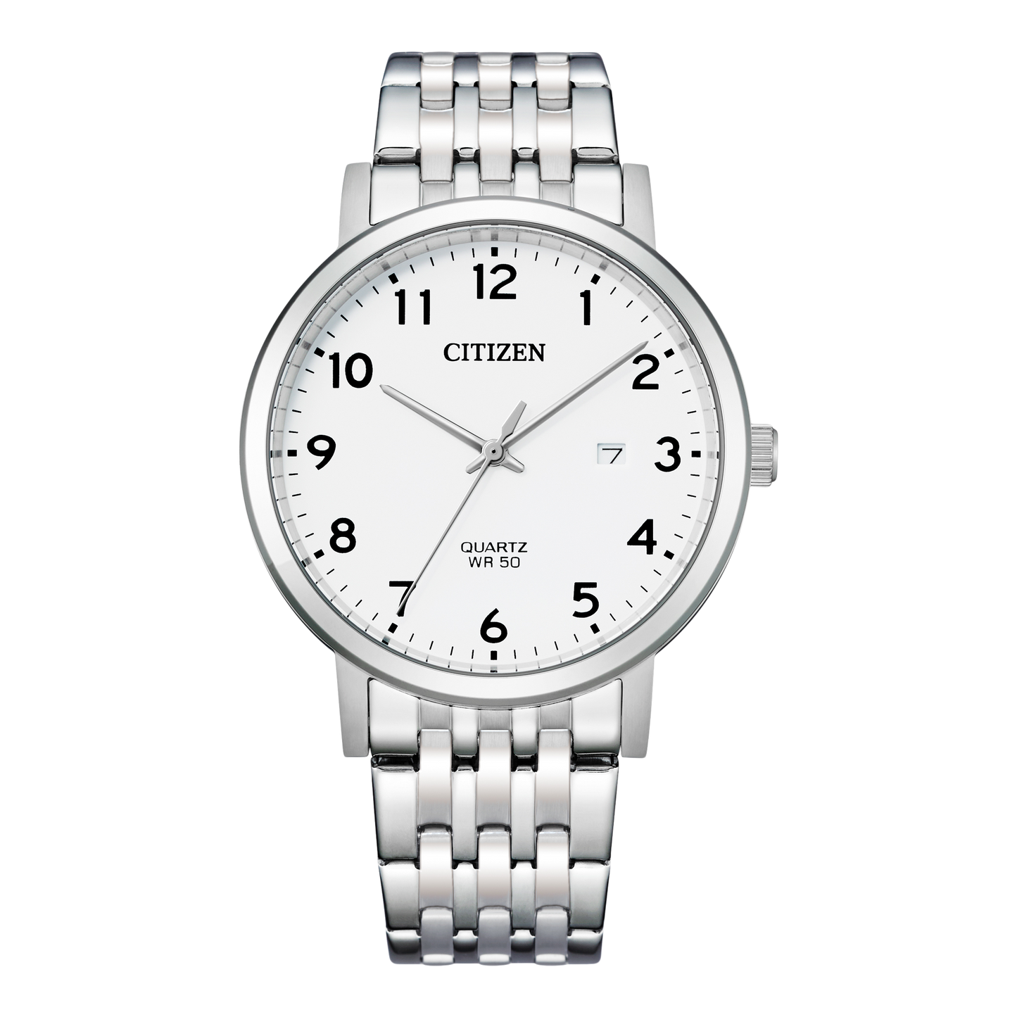CITIZEN Quartz Horloge voor Heren – Witte Wijzerplaat BI5070-57A