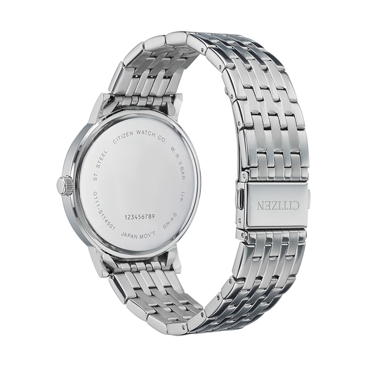 CITIZEN Quartz Horloge voor Heren – Witte Wijzerplaat BI5070-57A