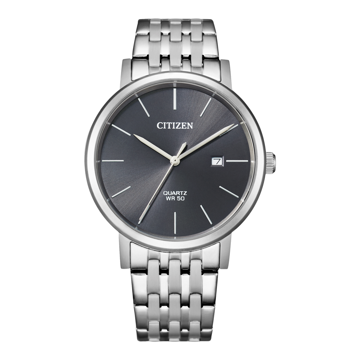 CITIZEN Quartz Horloge voor Heren – Grijze Wijzerplaat BI5070-57H