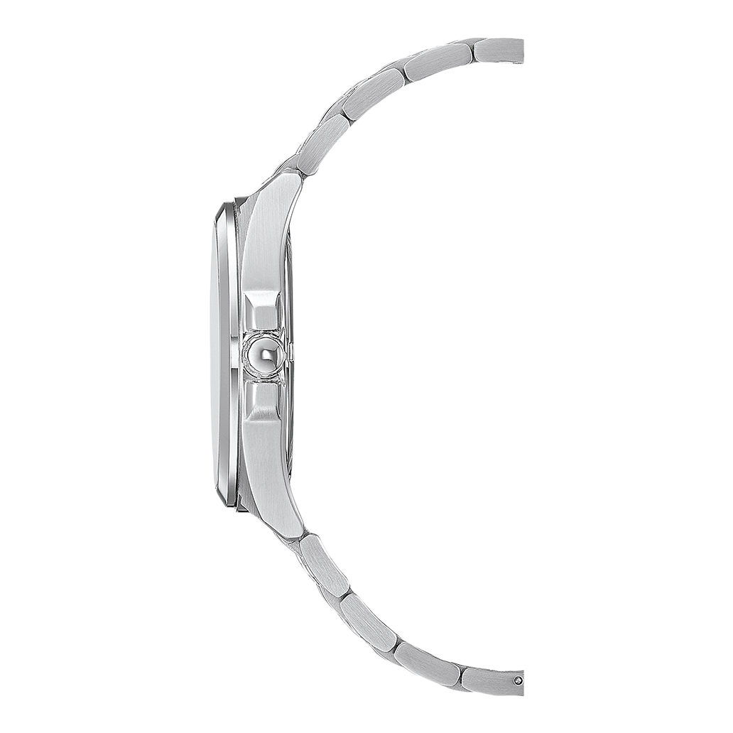 CITIZEN Eco-Drive Horloge voor Heren – Witte Wijzerplaat met Arabische Cijfers BM7108-81A
