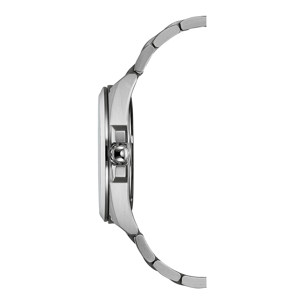 CITIZEN Eco-Drive Horloge voor Heren – Zwarte Wijzerplaat BM7108-81E