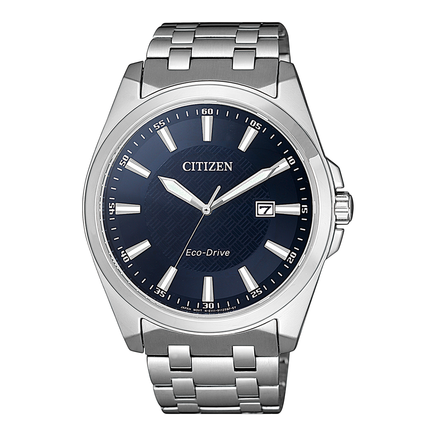 CITIZEN Eco-Drive Horloge voor Heren – Blauwe Wijzerplaat BM7108-81L