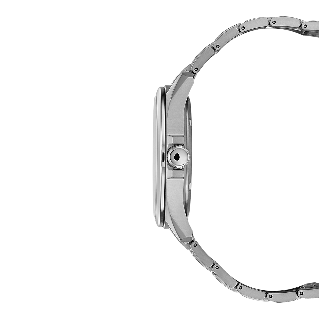 CITIZEN Eco-Drive Horloge voor Heren – Zwarte Wijzerplaat met Titaanwit Kast BM7470-84E