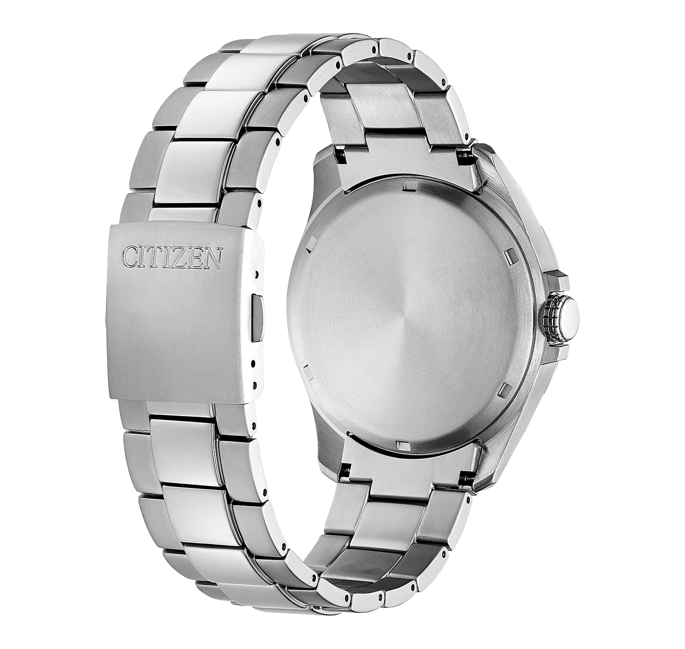 CITIZEN Eco-Drive Horloge voor Heren – Zwarte Wijzerplaat met Titaanwit Kast BM7470-84E