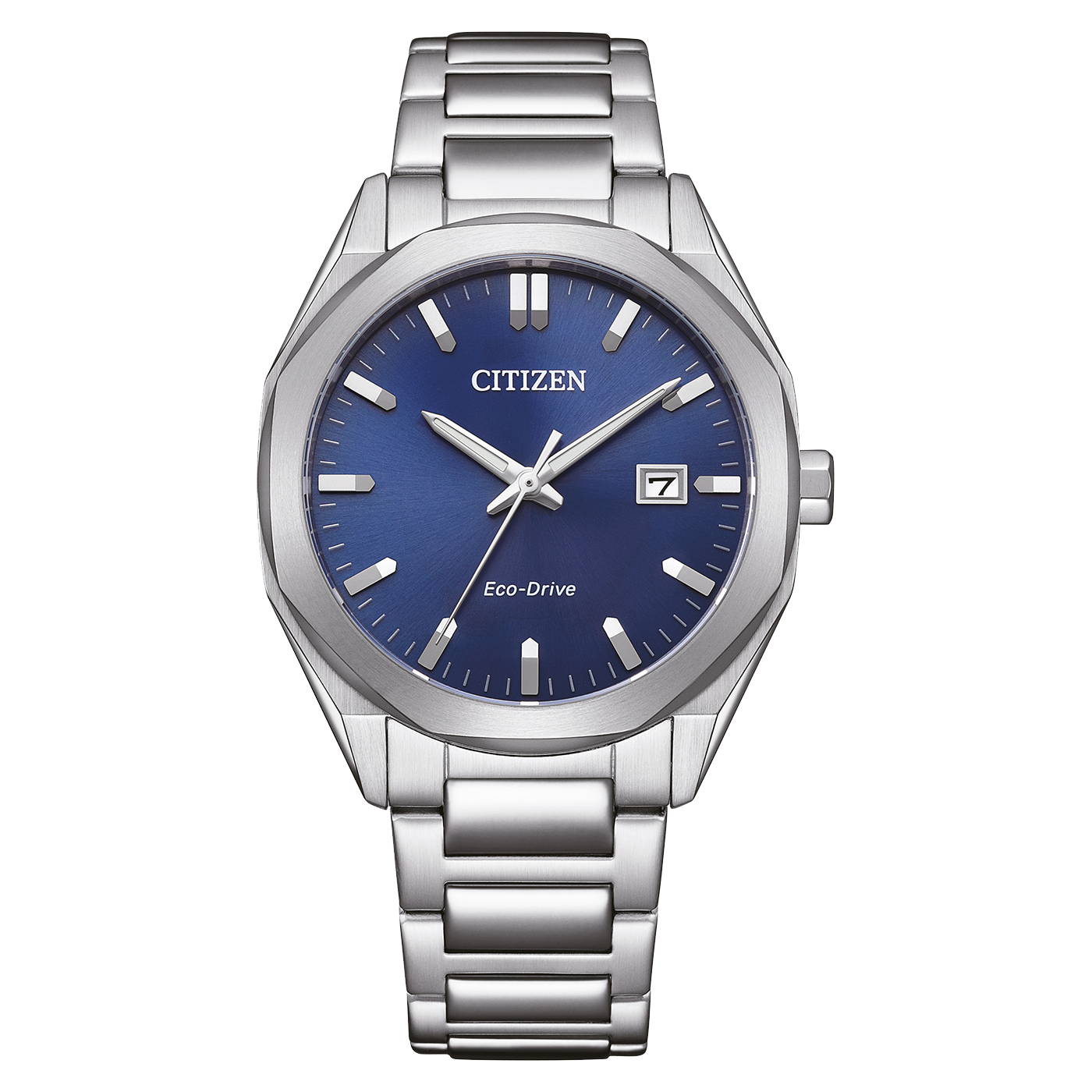 CITIZEN Eco-Drive Horloge voor Heren – Blauw Wijzerplaat BM7620-83L