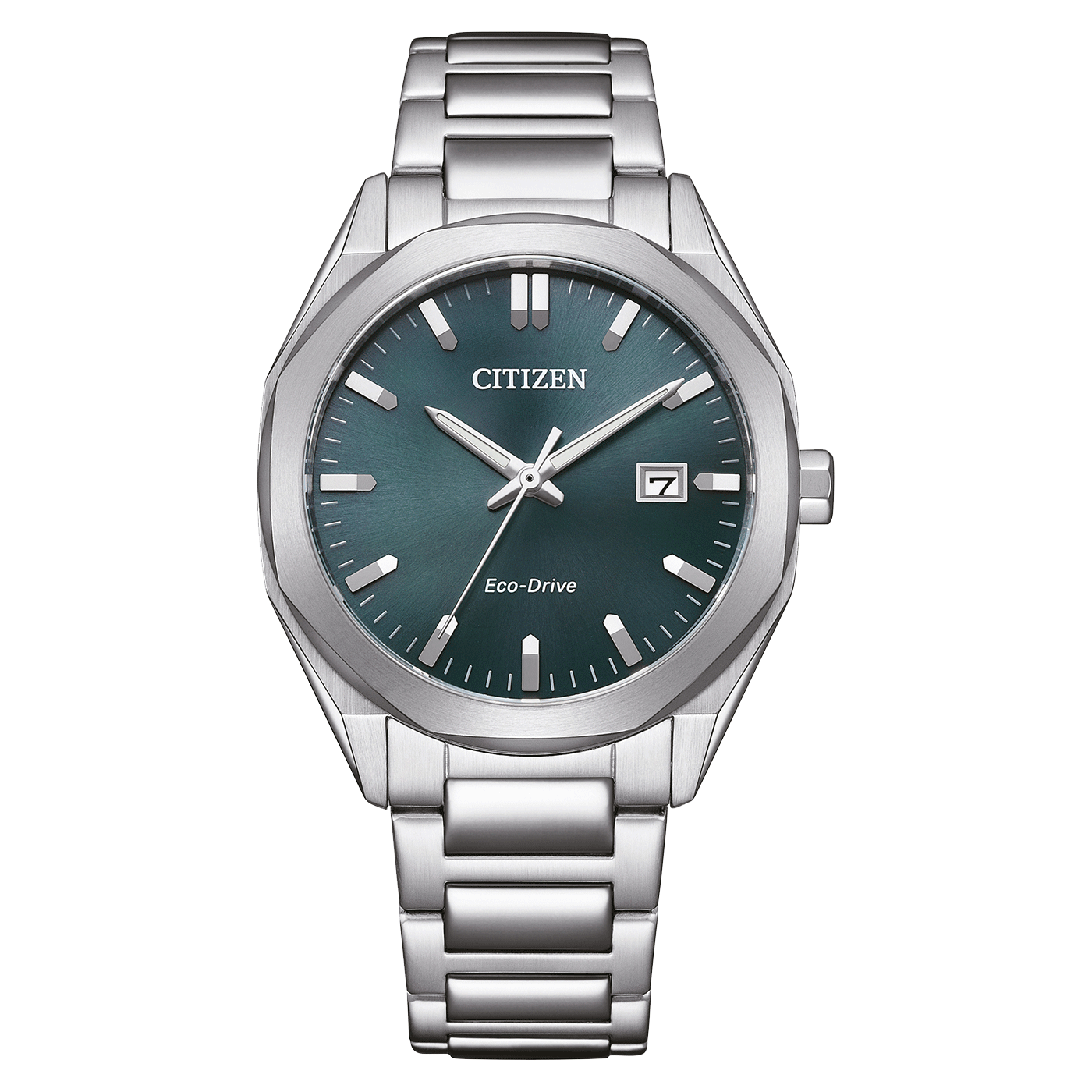 CITIZEN Eco-Drive Horloge voor Heren – Groene Wijzerplaat BM7620-83X