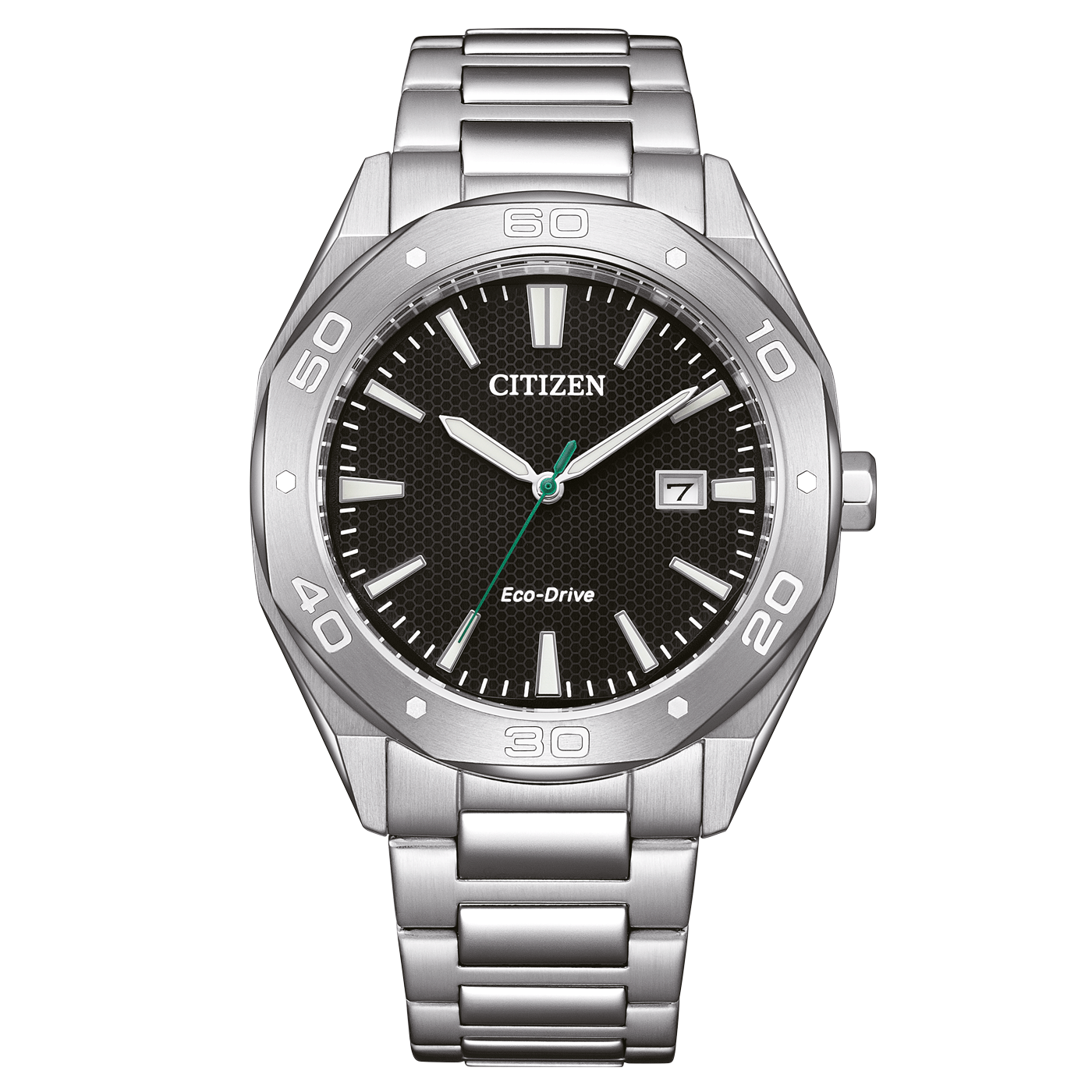 CITIZEN Eco-Drive Horloge voor Heren – Zwarten Wijzerplaat BM7631-52E