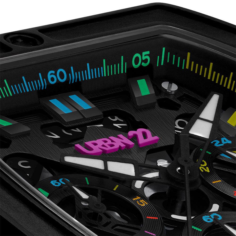 URBN22 ONYX BLACK MAYHEM WATCH