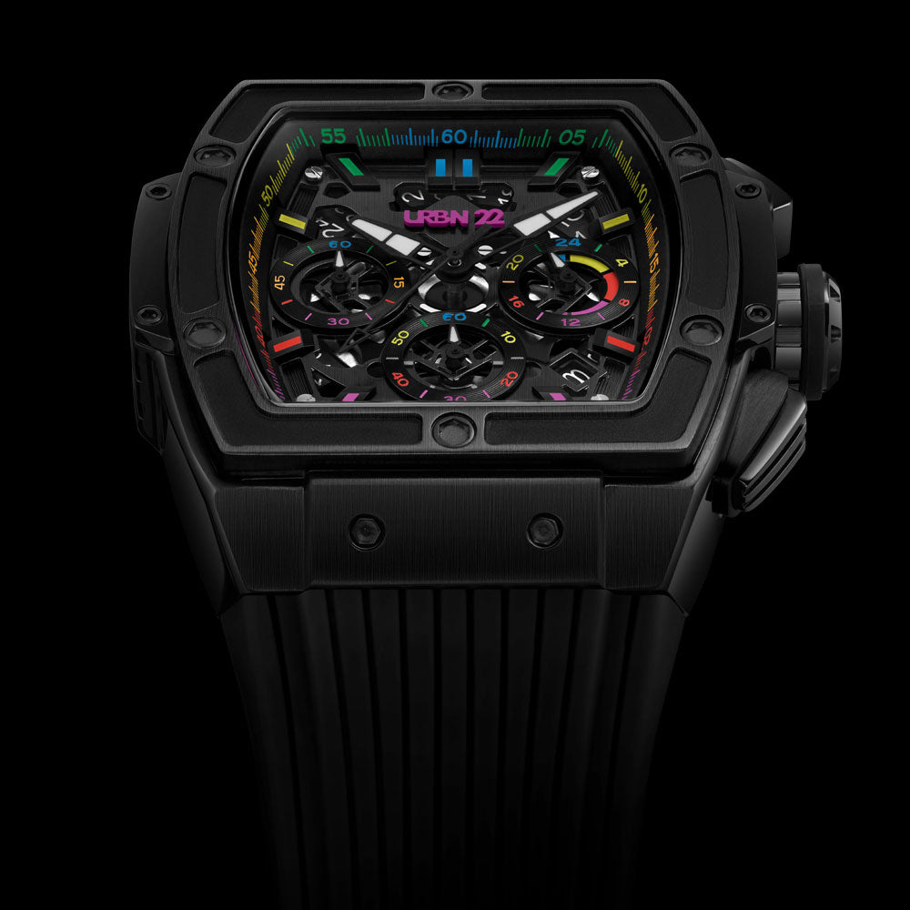URBN22 ONYX BLACK MAYHEM WATCH