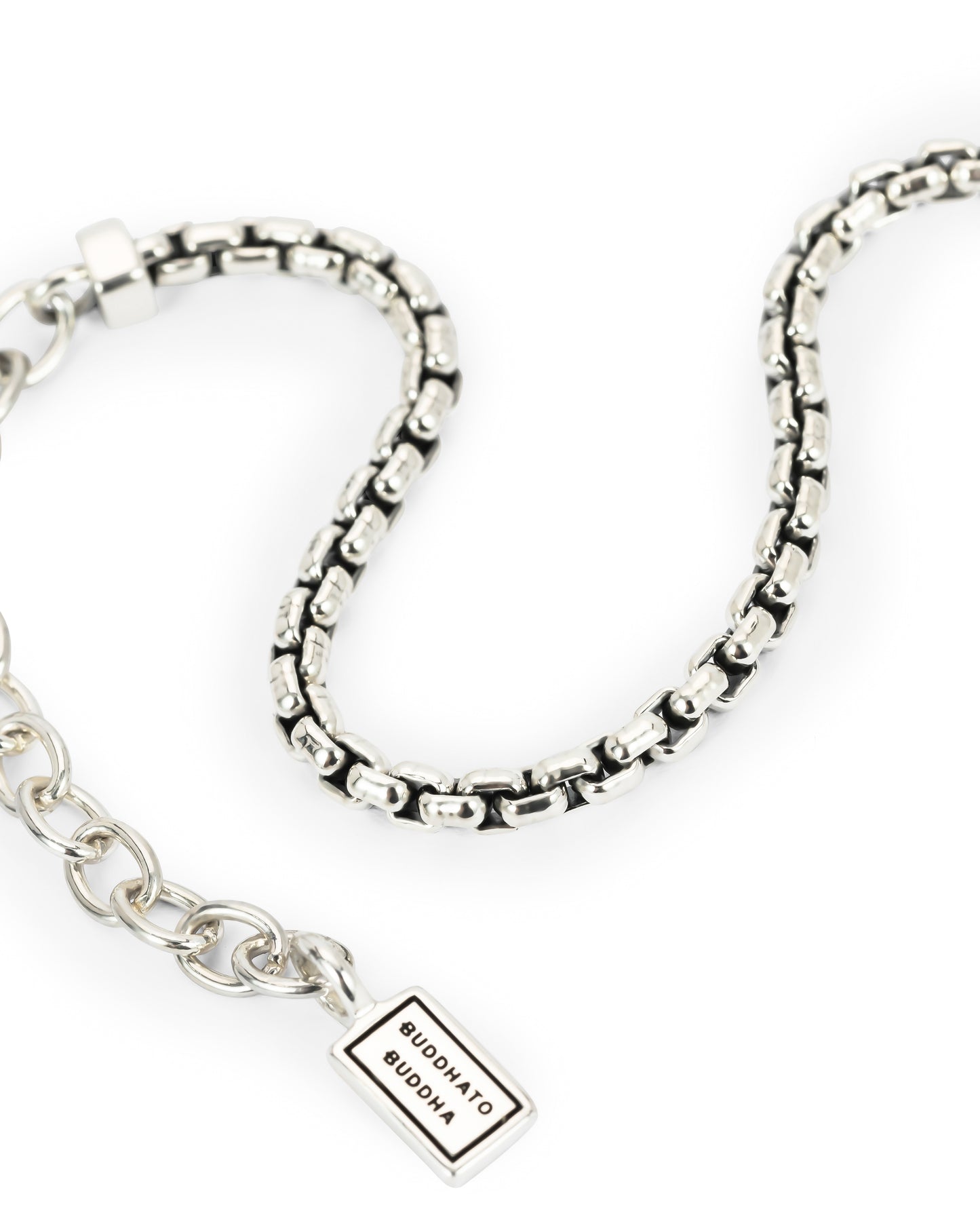 BUDDHA TO BUDDHA STACKING ARMBAND VENETIAN ZILVER