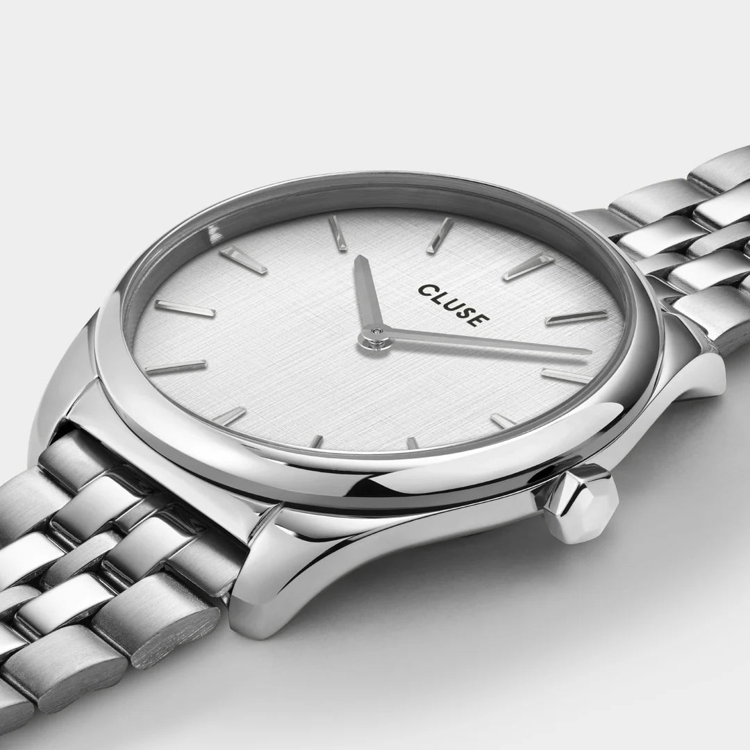 Cluse horloge zilver CW11219