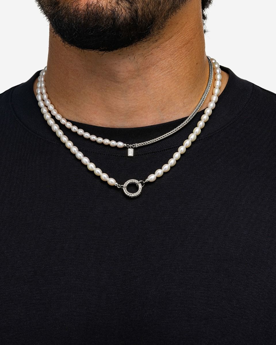 BUDDHA TO BUDDHA BARBARA XS PAREL KETTING ZILVER 45 CM