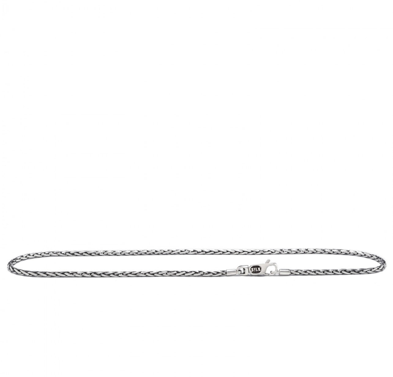 SILK NACKLACE SILVER 169 60CM